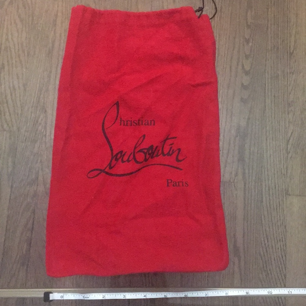 Christian louboutin red shoe dust bag
